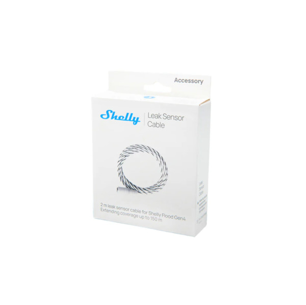 Shelly Flood Gen4 Leak Sensor Cable - 2m lis&auml;anturi Shelly Flood Gen4 vuotoh&auml;lyttimeen