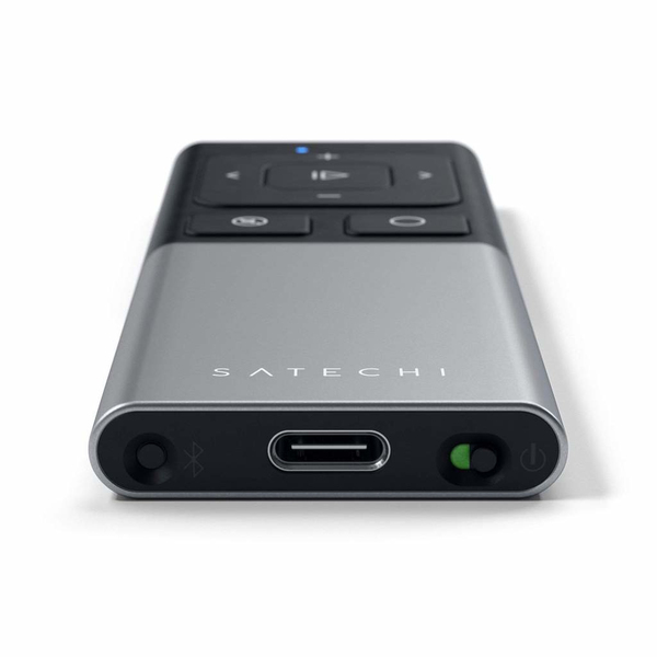Satechi Aluminum Wireless Presenter -esityskaukos&auml;&auml;din, T&auml;htiharmaa