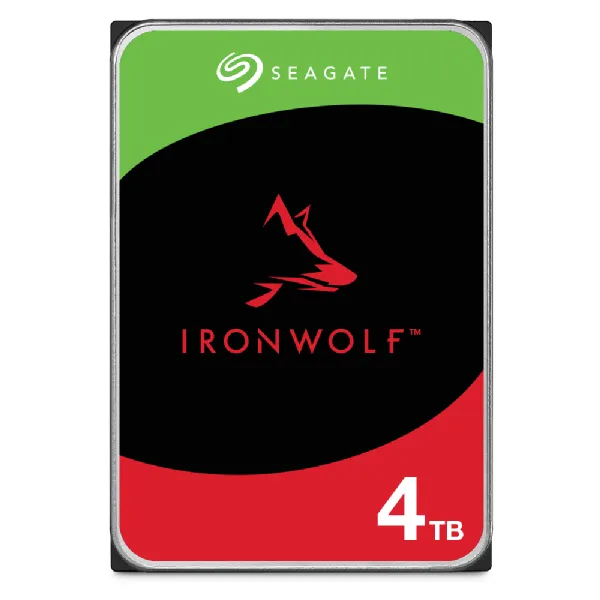 Seagate IronWolf 3.5", 4 Tt, 5400 RPM, 256 MB -kovalevy (NAS)