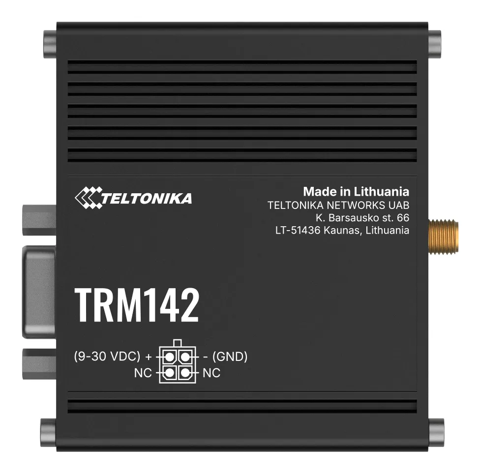 (Fyndh&ouml;rnan) Teltonika TRM142 - Mobiln&auml;tverksmodem, Svart