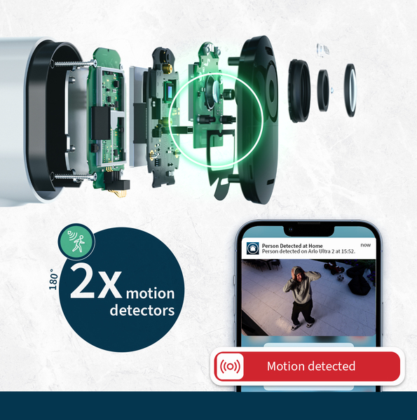 Arlo VMS5440 - Kamerasarja - wireless - 4 kamera/kamerat - musta