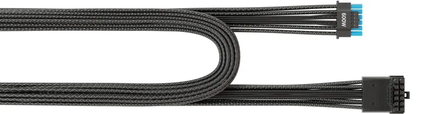 Seasonic SS-16P-90°-12V -2x6-600, black