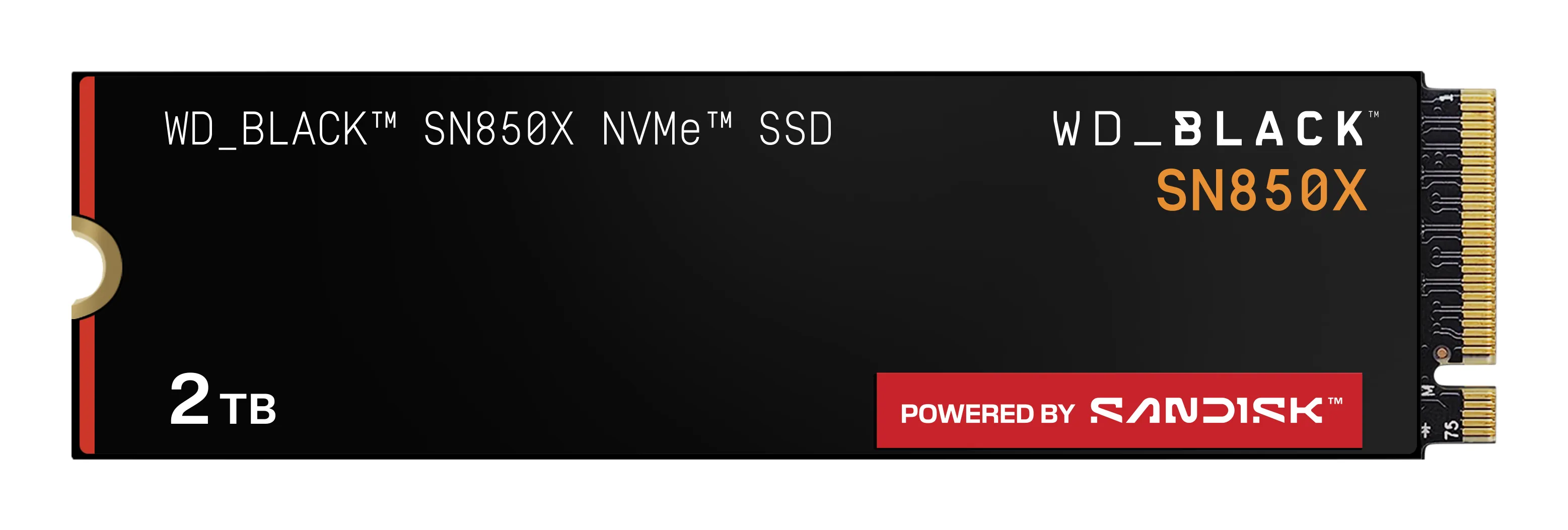 WD Black SN850X 2TB M.2 PCIe 4.0 NVMe SSD