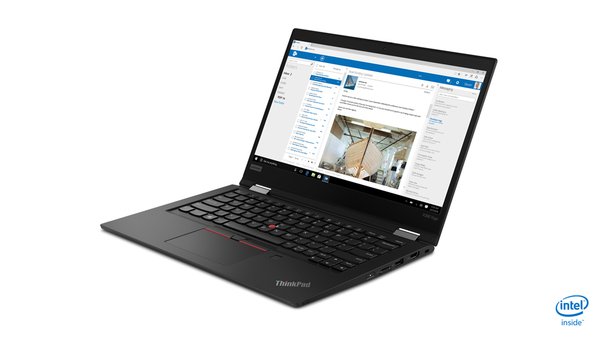 Lenovo 13.3" IPS Touch ThinkPad X390 Yoga 2in1, 256GB SSD, Win 10 Pro - Notebook, black