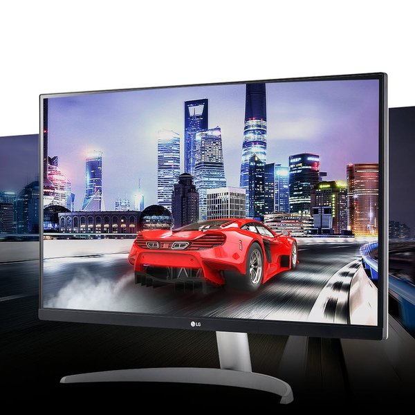 LG 27" 27UP600-W, 4K UHD, IPS -n&auml;ytt&ouml;
