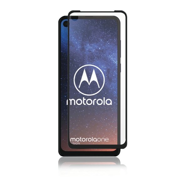 Panzer Motorola One Vision, Full-Fit Glass, Black