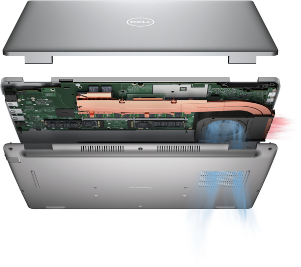 Dell Precision 3571 15.6&quot; i7-12700H, 32GB, 512GB SSD, RTX A1000, Win 10 Pro - notebook, Grey
