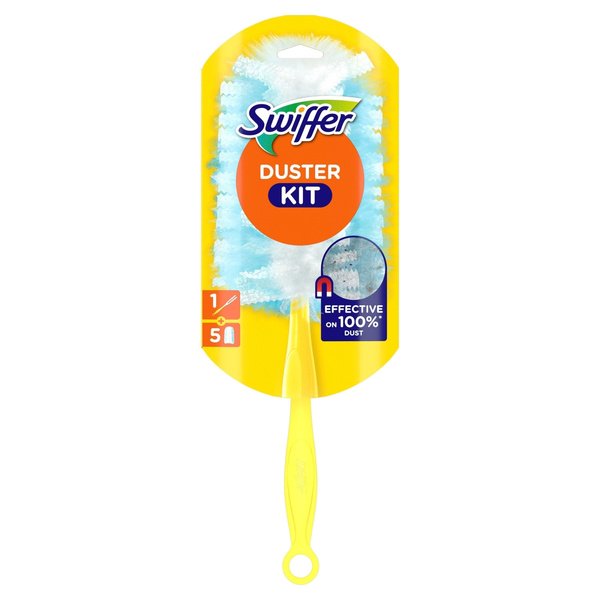Swiffer Duster Starter Kit (Handle + 5 Refills)