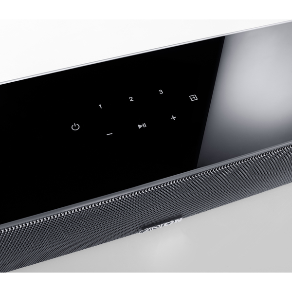 Canton Smart Soundbar 10, Wall 300W Soundbar, 4x3,1" Built-in sub, Wi-Fi, Bluetooth 4.0, Black, Sinl
