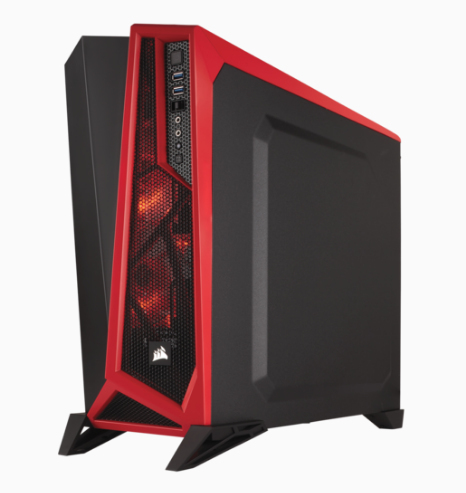 Corsair Carbide SPEC-Alpha Black &amp; Red Gaming Midi Tower