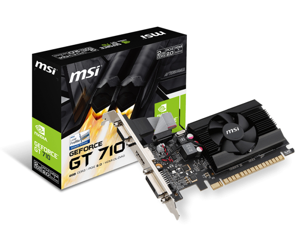 MSI GeForce GT 710 LP 2GB - Graphics card
