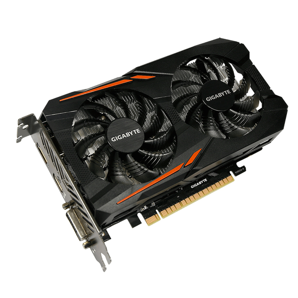 Gigabyte GeForce GTX 1050 Ti OC 4GB -n&auml;yt&ouml;nohjain