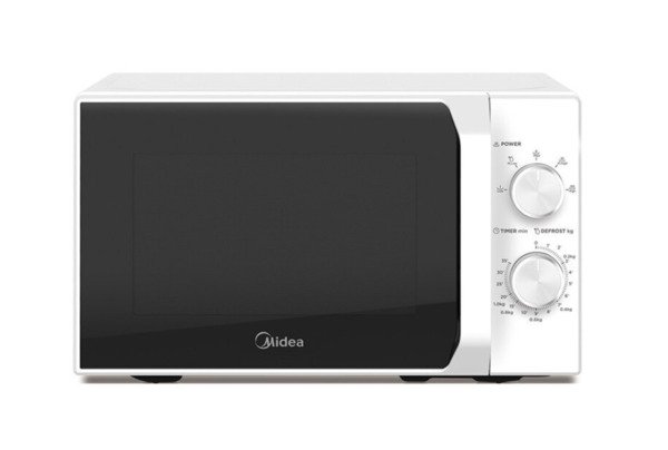 Midea MM20CF2E -mikroaaltouuni, 20 l, 700 W, valkoinen