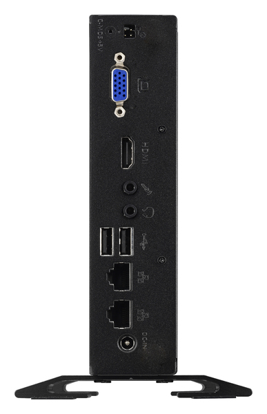 Shuttle slim barebone C3855U, musta