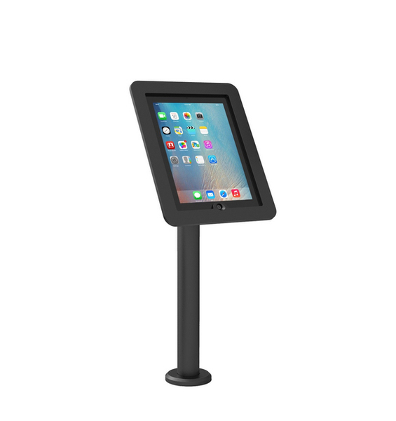 Compulocks RISE The New Kiosk Stand with Vesa Mount Flip&amp;Swivel with Cable Management - 40 cm height Black - Teline tuotteelle tabletti -kiinnitysliit&auml;nt&auml;: 100