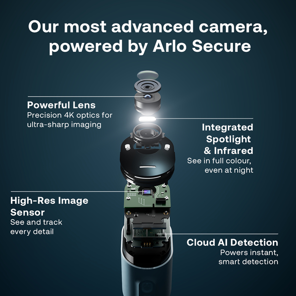 Arlo VMS5240 - Kamerasarja - wireless - 2 kamera/kamerat - musta
