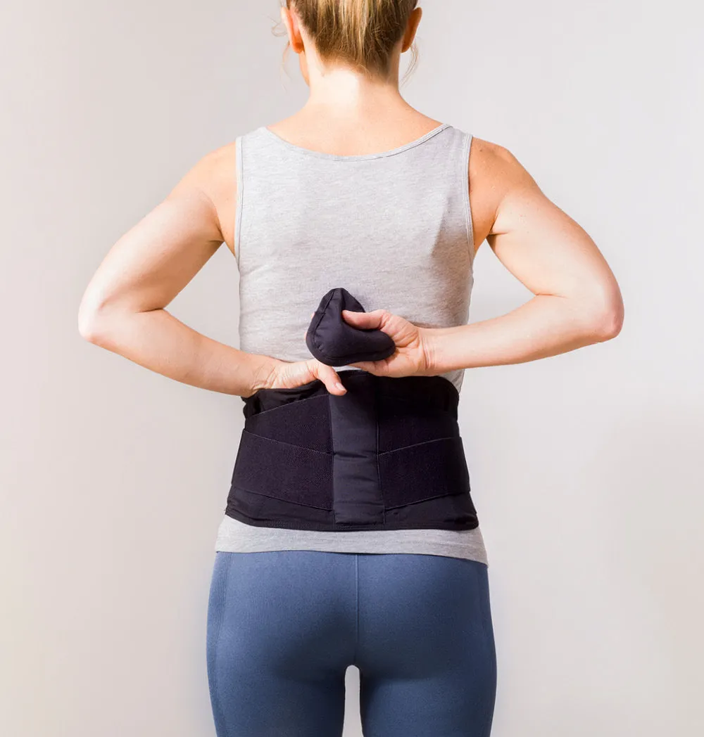 SWEDISH POSTURE Stabilize Ländryggsbälte M Svart