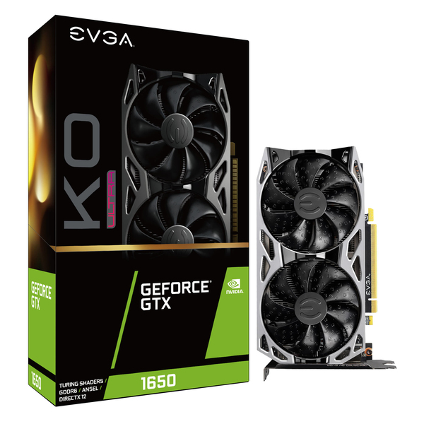 EVGA GeForce GTX 1650 KO Ultra 4 Gt -n&auml;yt&ouml;nohjain