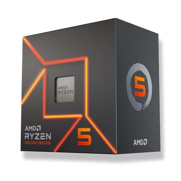 AMD Ryzen 5 7400 3.3 GHz, AM5 -suoritin, boxed