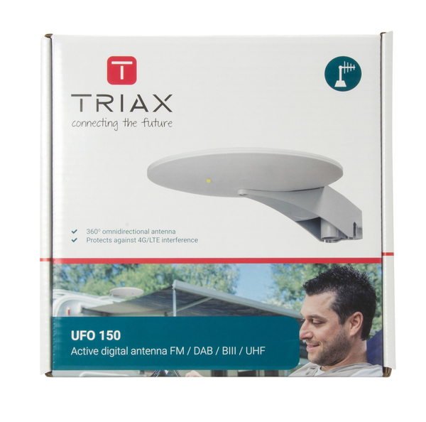 TRIAX Antenni UHF / VHF UFO K21-60 5-24V Ei sis. virtal&auml;h.