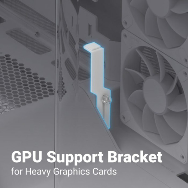 AeroCool P500A Midi-Tower Case with window, Black