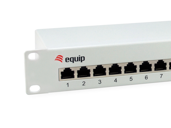 PatchPanel Cat.6 12 Port equip