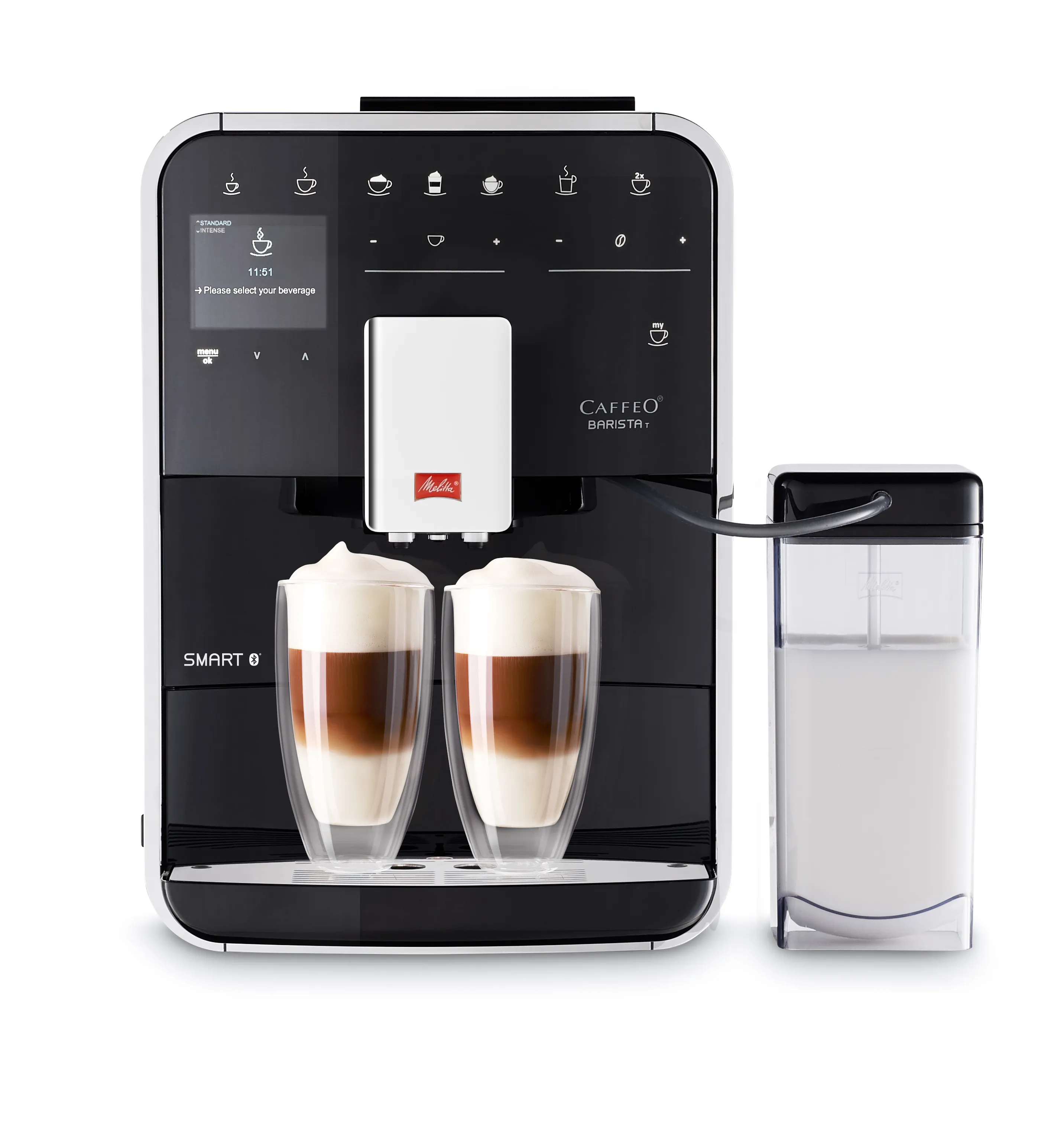 Melitta Barista T Smart F83/0-102 - espresso machine, fully automatic, Black