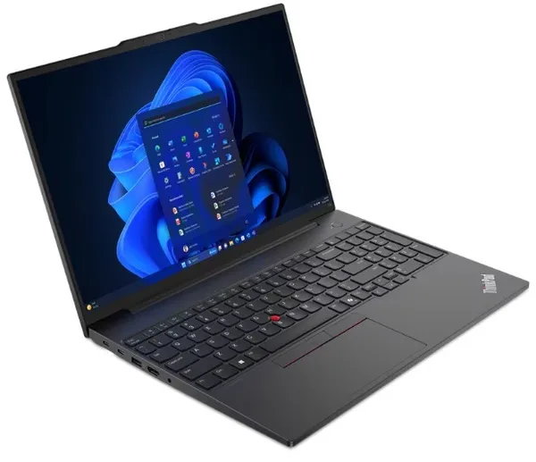 Lenovo ThinkPad E16 G2 16" Ryzen 5 7535HS, 16 Gt, 512 Gt, Win 11 Pro -kannettava, Musta