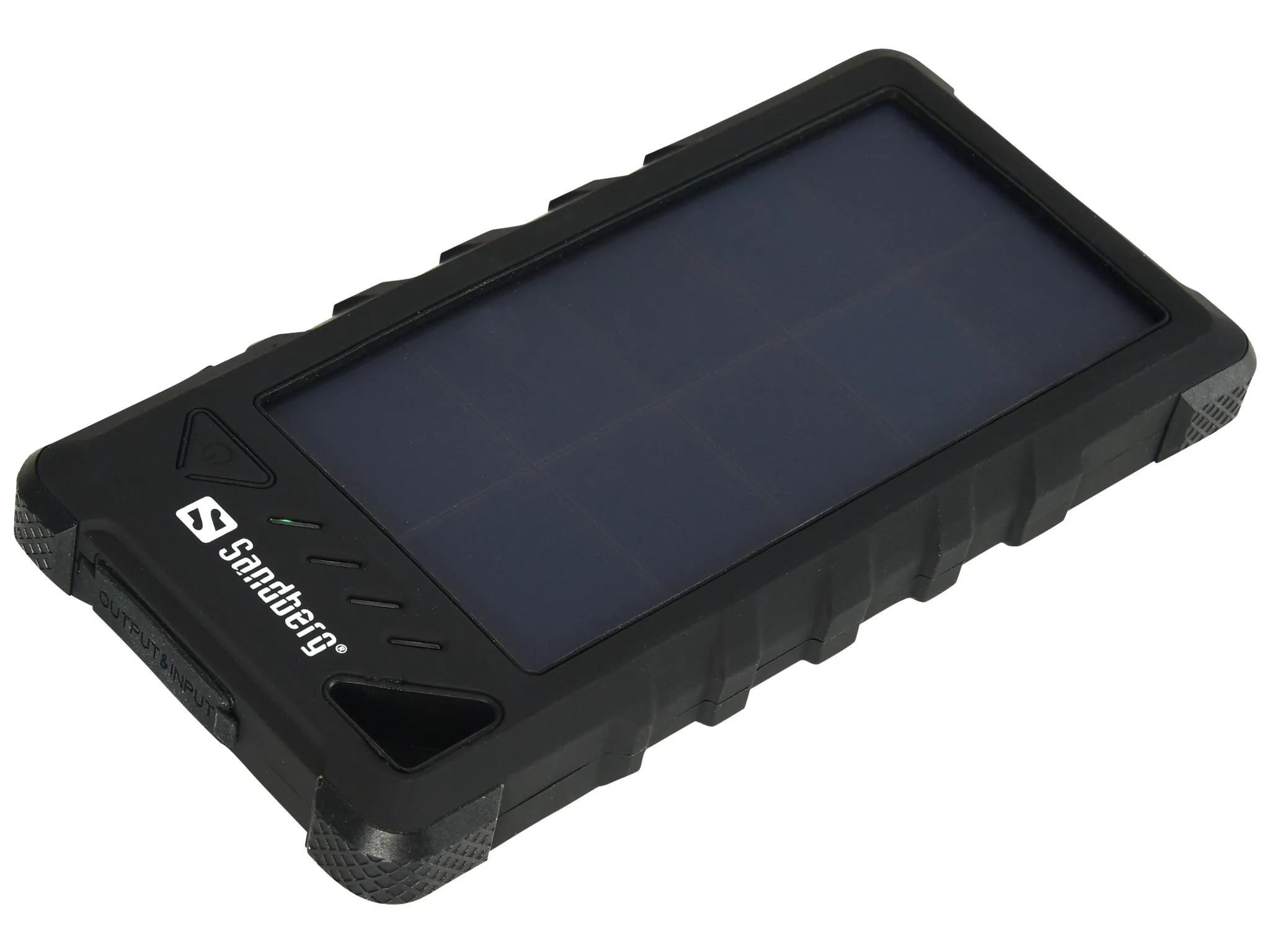 Sandberg Outdoor Solar -varavirtal&auml;hde, 16000 mAh, Musta