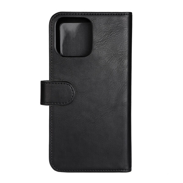 GEAR Wallet 7 Cards MagSeries, iPhone 14 Pro Max - 2-in-1 Wallet Case, Black