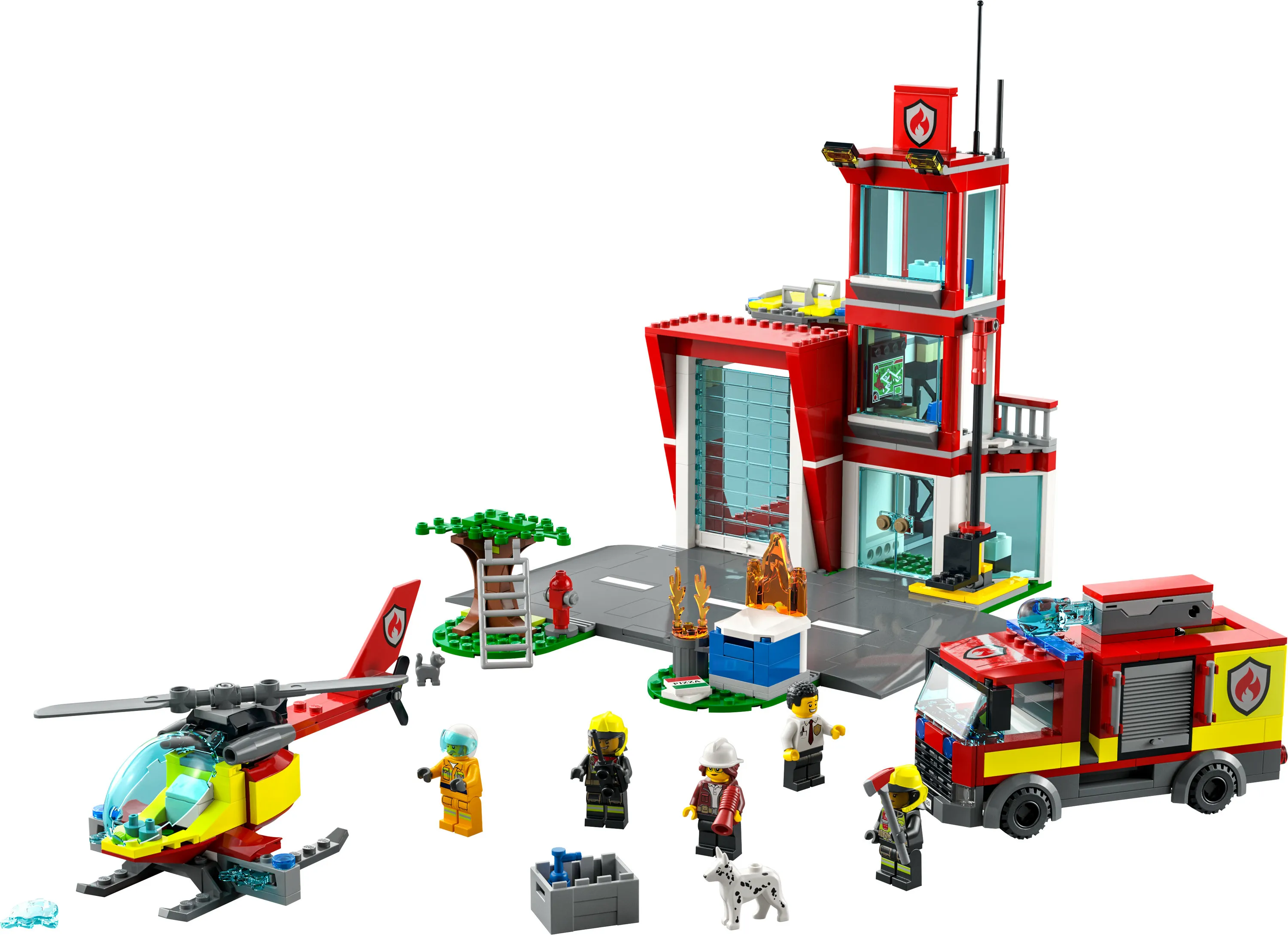 Lego City Fire - brandstation 60320
