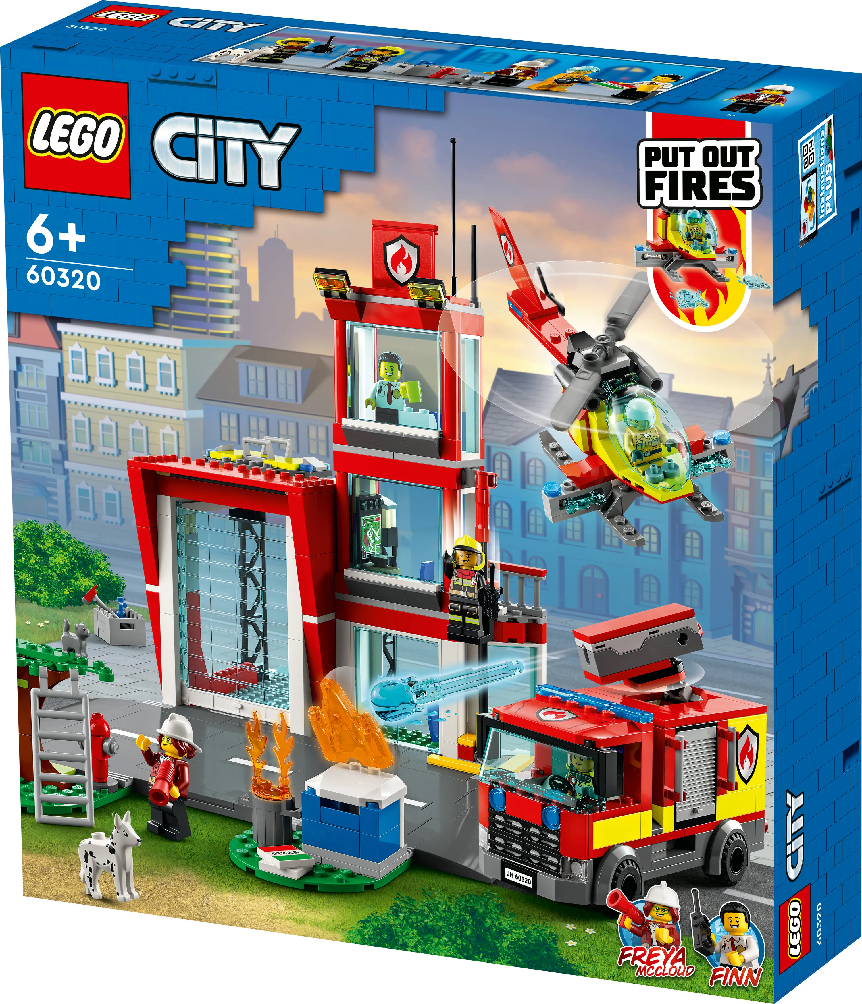 Lego City Fire - brandstation 60320