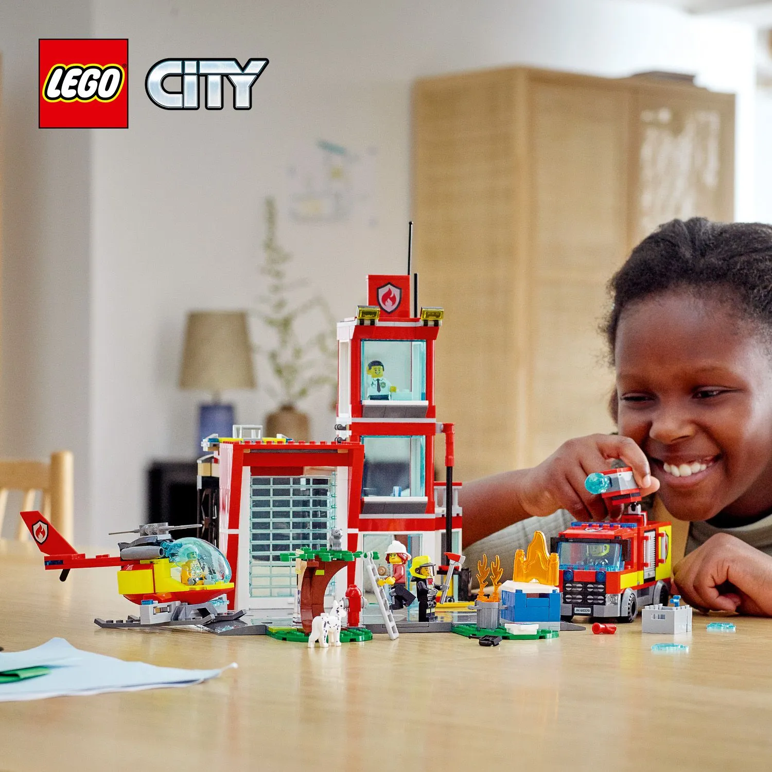 Lego City Fire - brandstation 60320