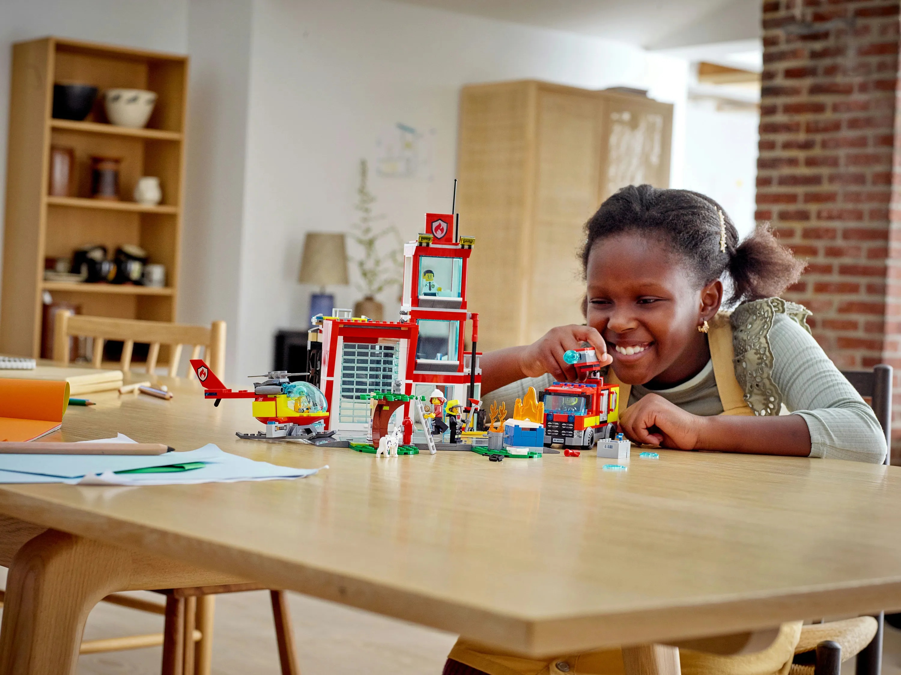 Lego City Fire - brandstation 60320