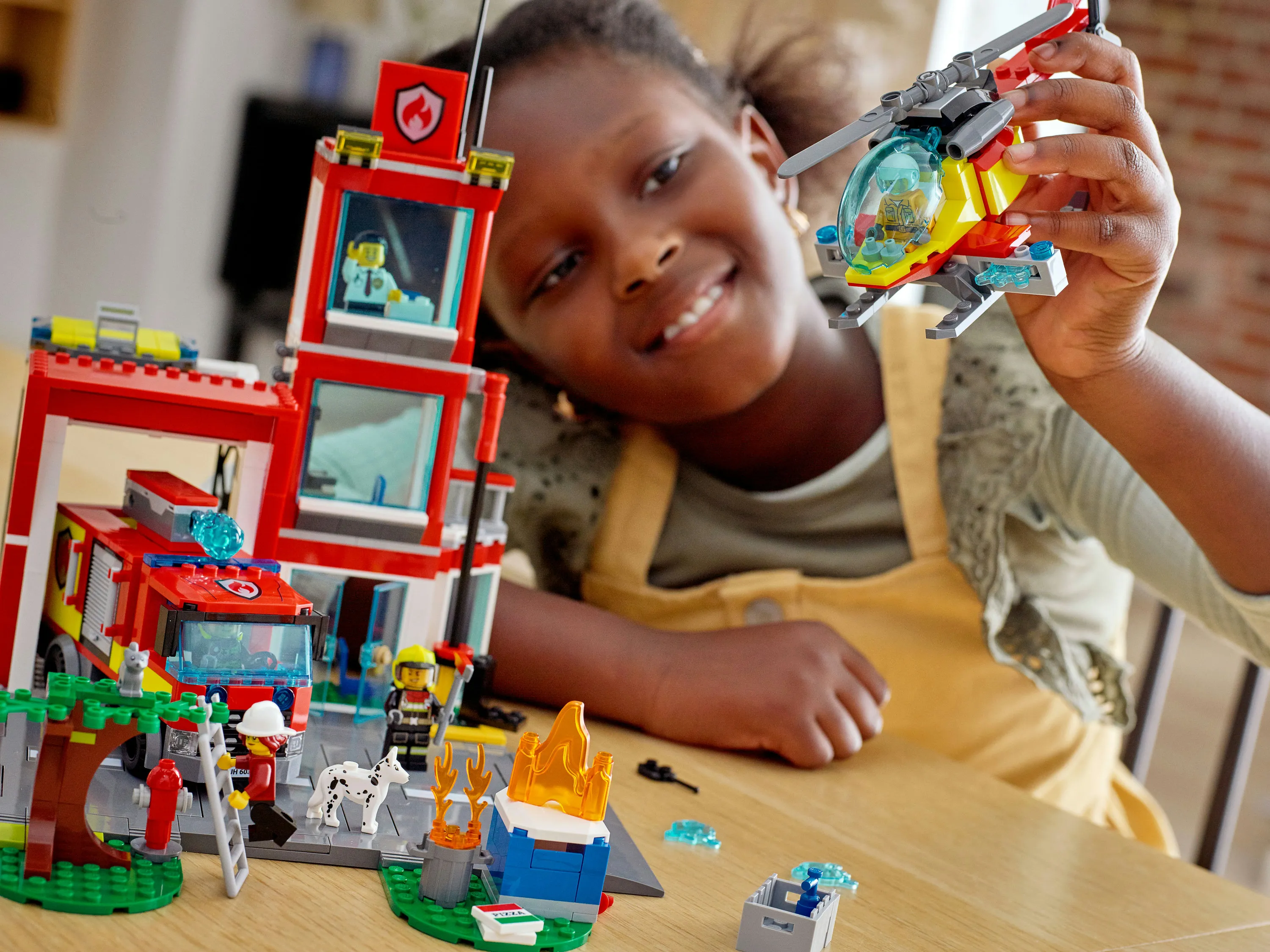 Lego City Fire - brandstation 60320