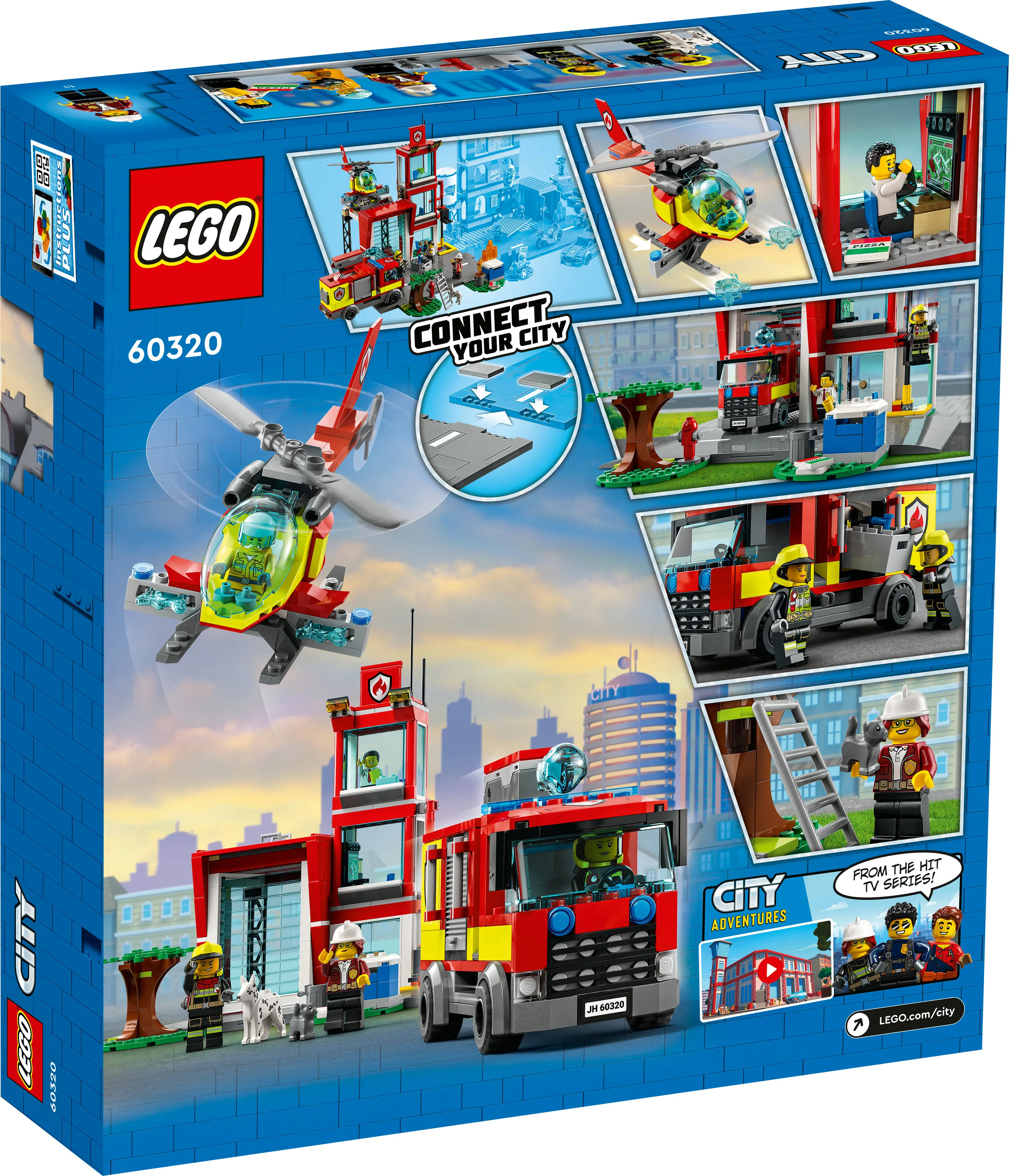 Lego City Fire - brandstation 60320