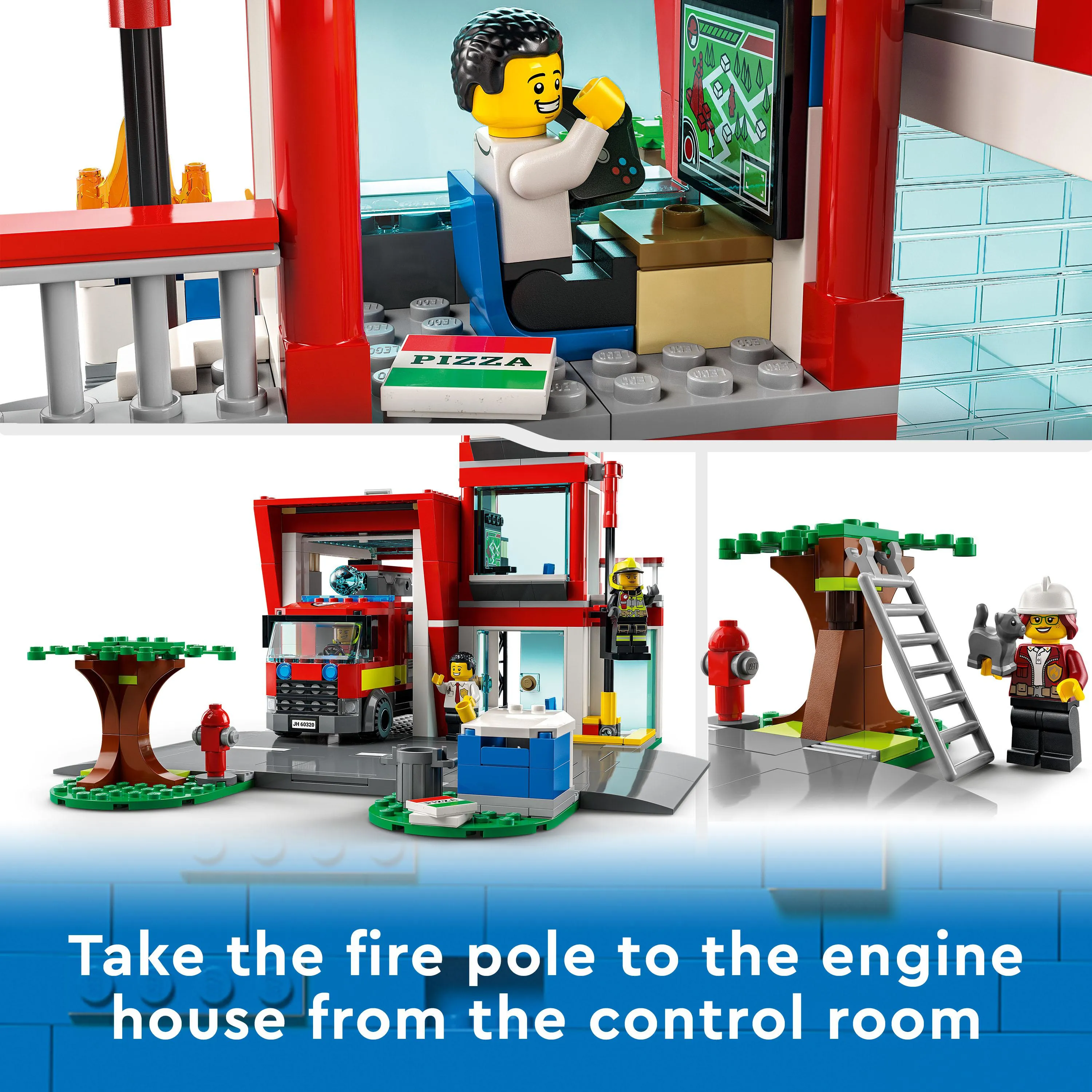 Lego City Fire - brandstation 60320