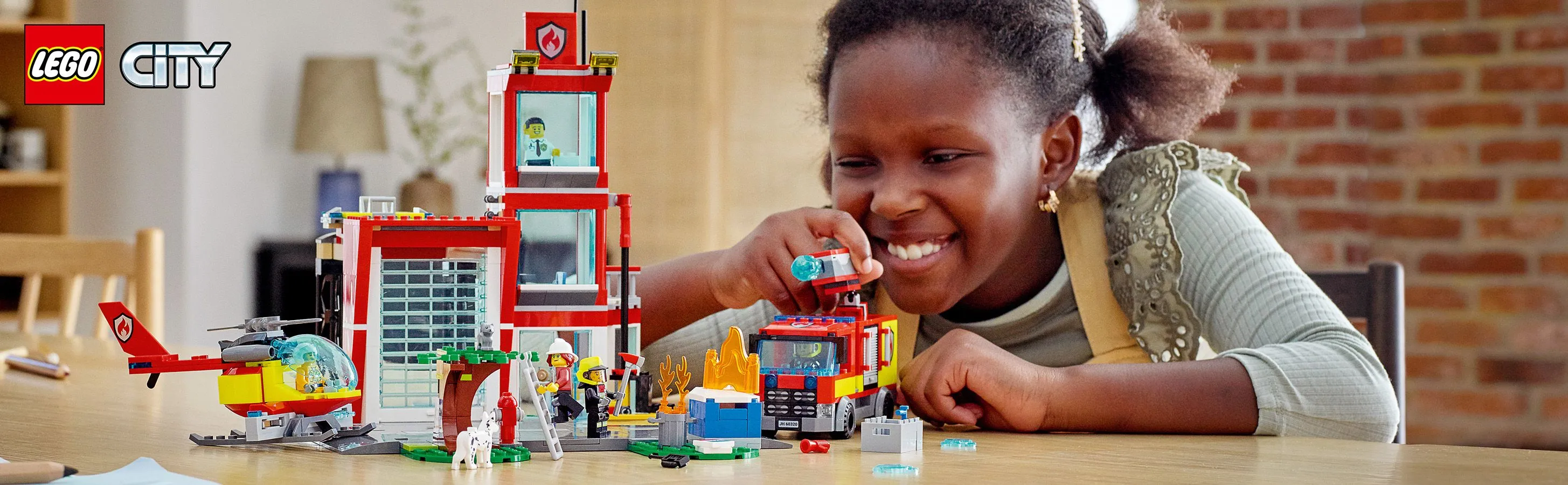 Lego City Fire - brandstation 60320