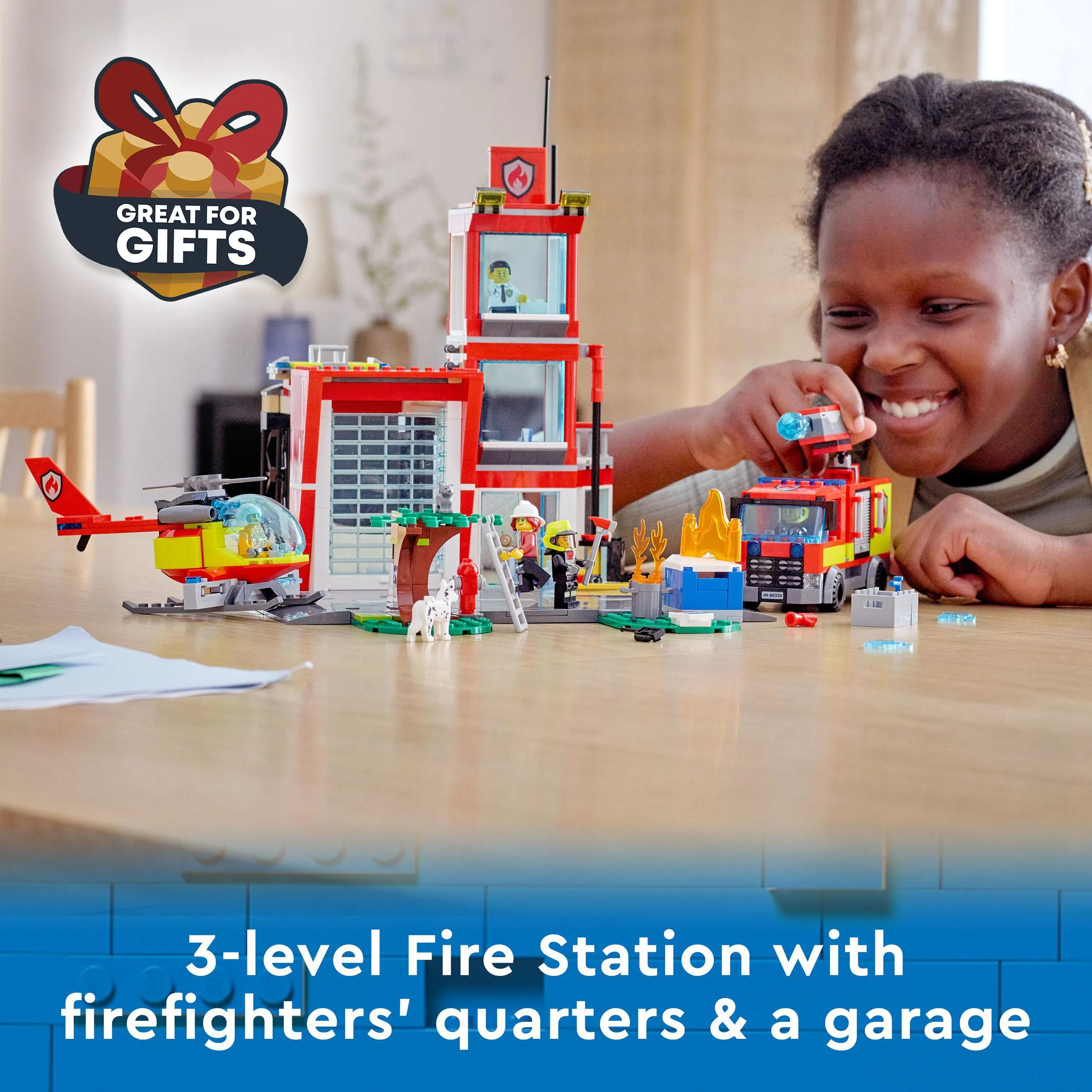 Lego City Fire - brandstation 60320