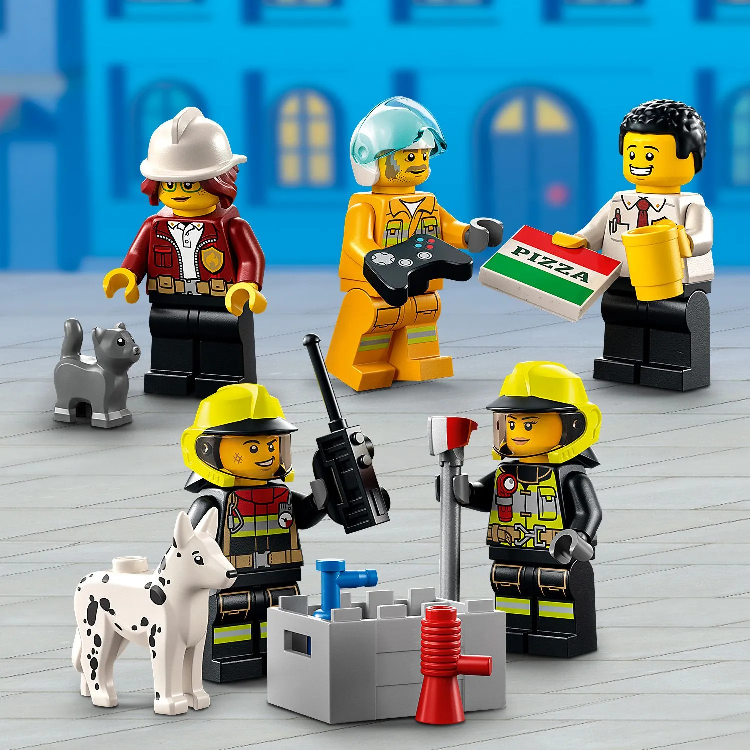 Lego City Fire - brandstation 60320