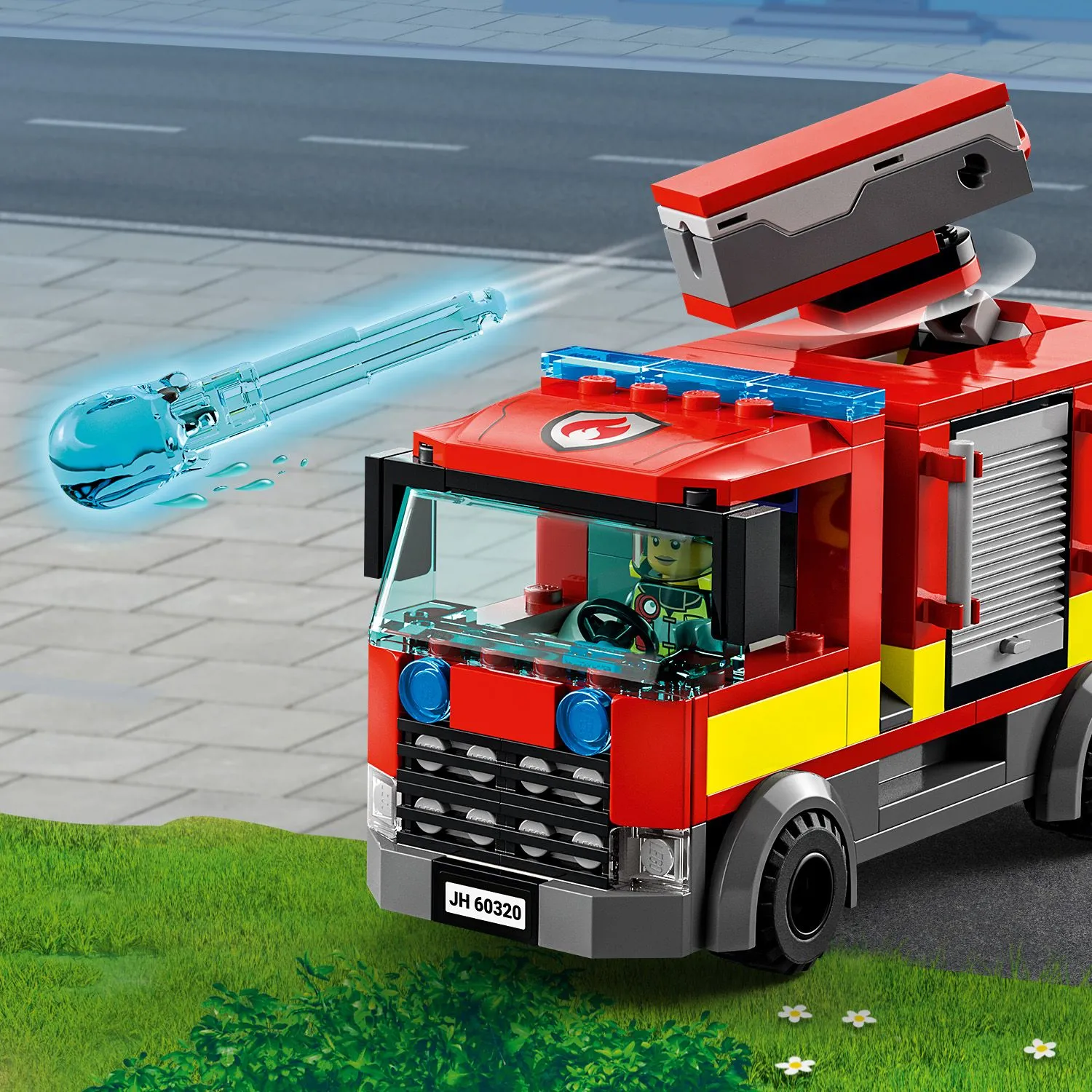 Lego City Fire - brandstation 60320