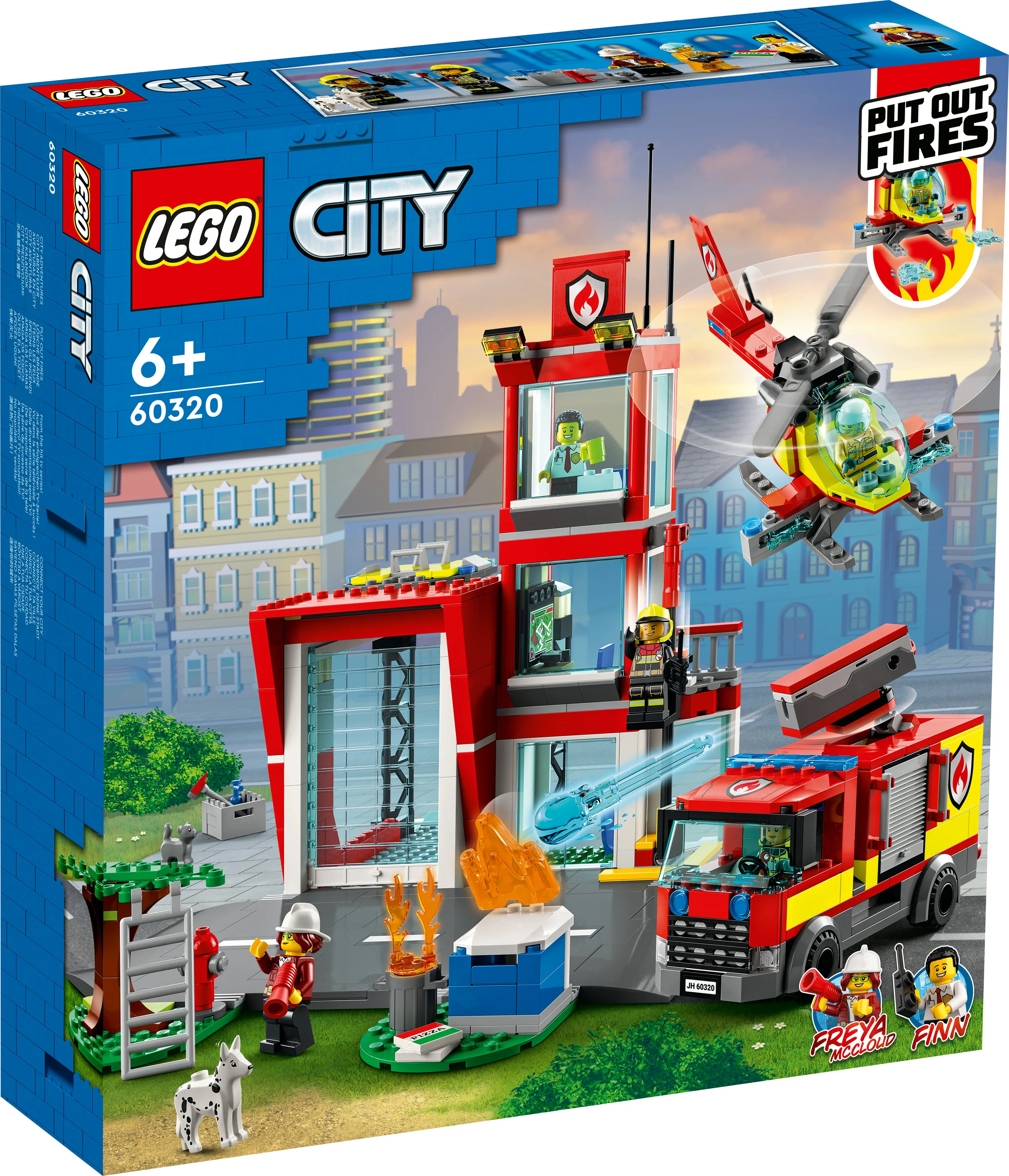 Lego City Fire - brandstation 60320