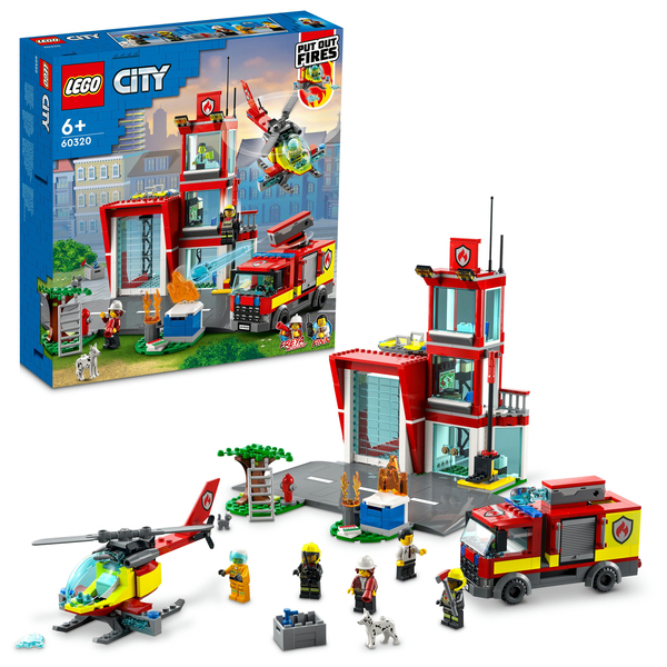 Lego City Fire -paloasema60320