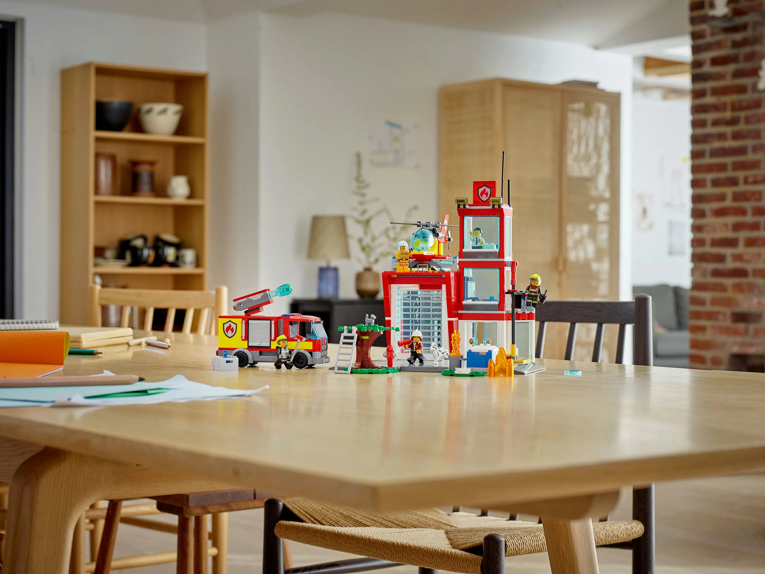 Lego City Fire - brandstation 60320