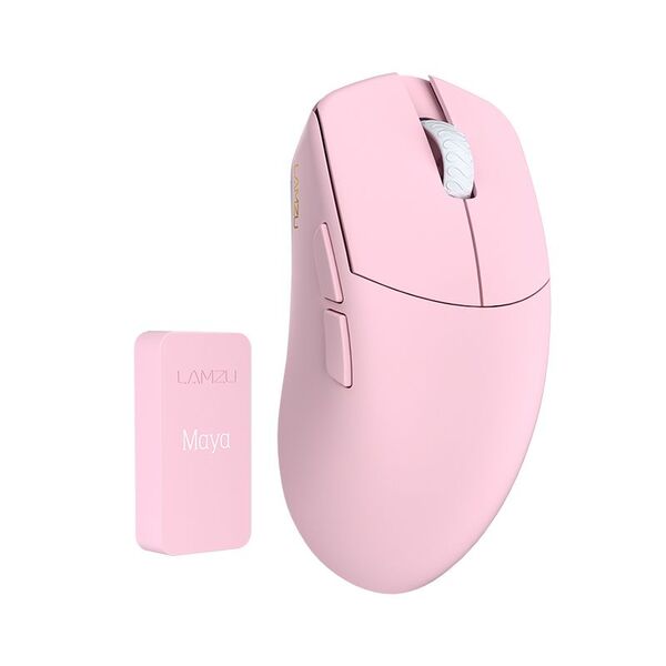 Lamzu Maya Champion Edition 8K Wireless Gaming Mouse, Pink