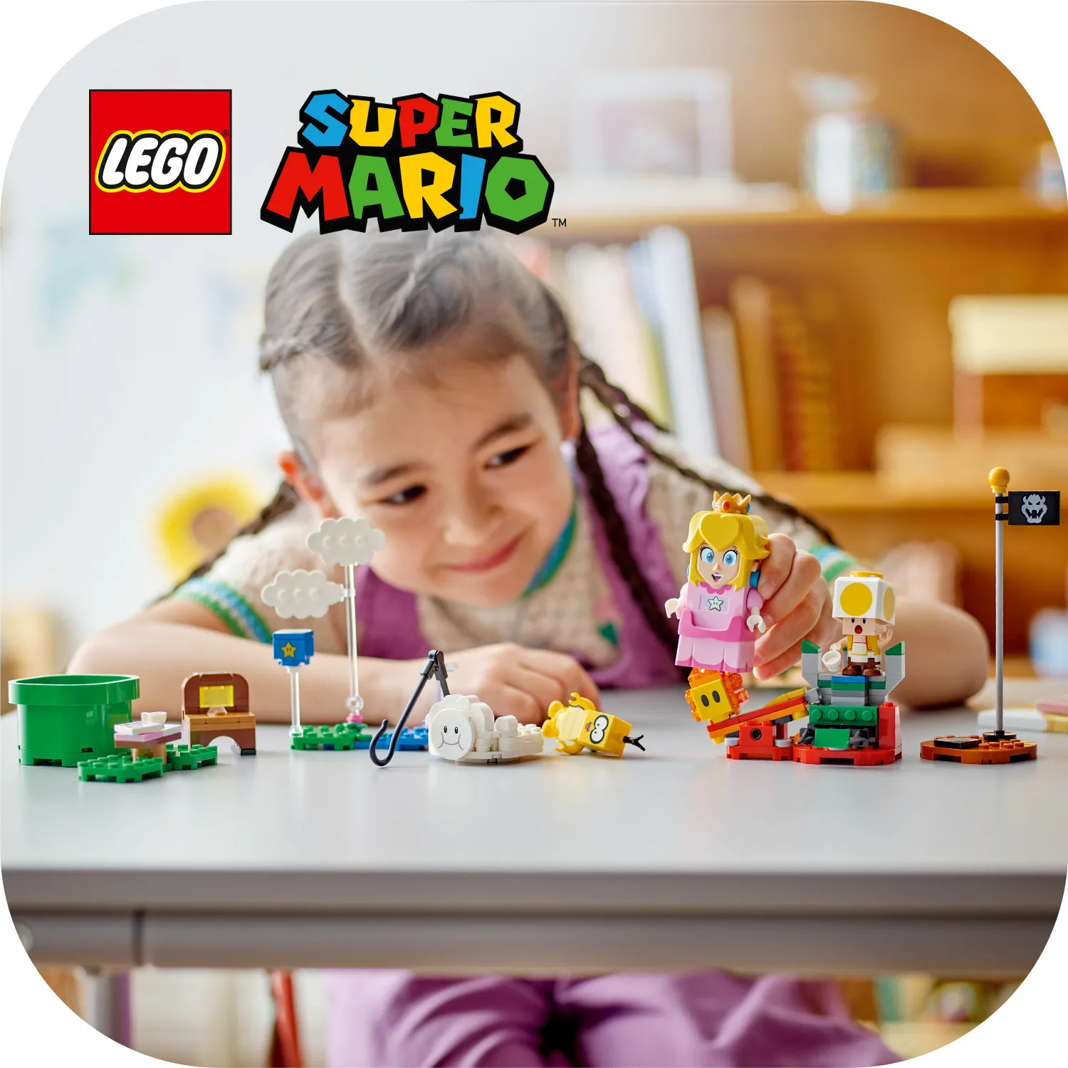 LEGO Super Mario Interaktiivisen Peach Hahmon Seikkailut 71441
