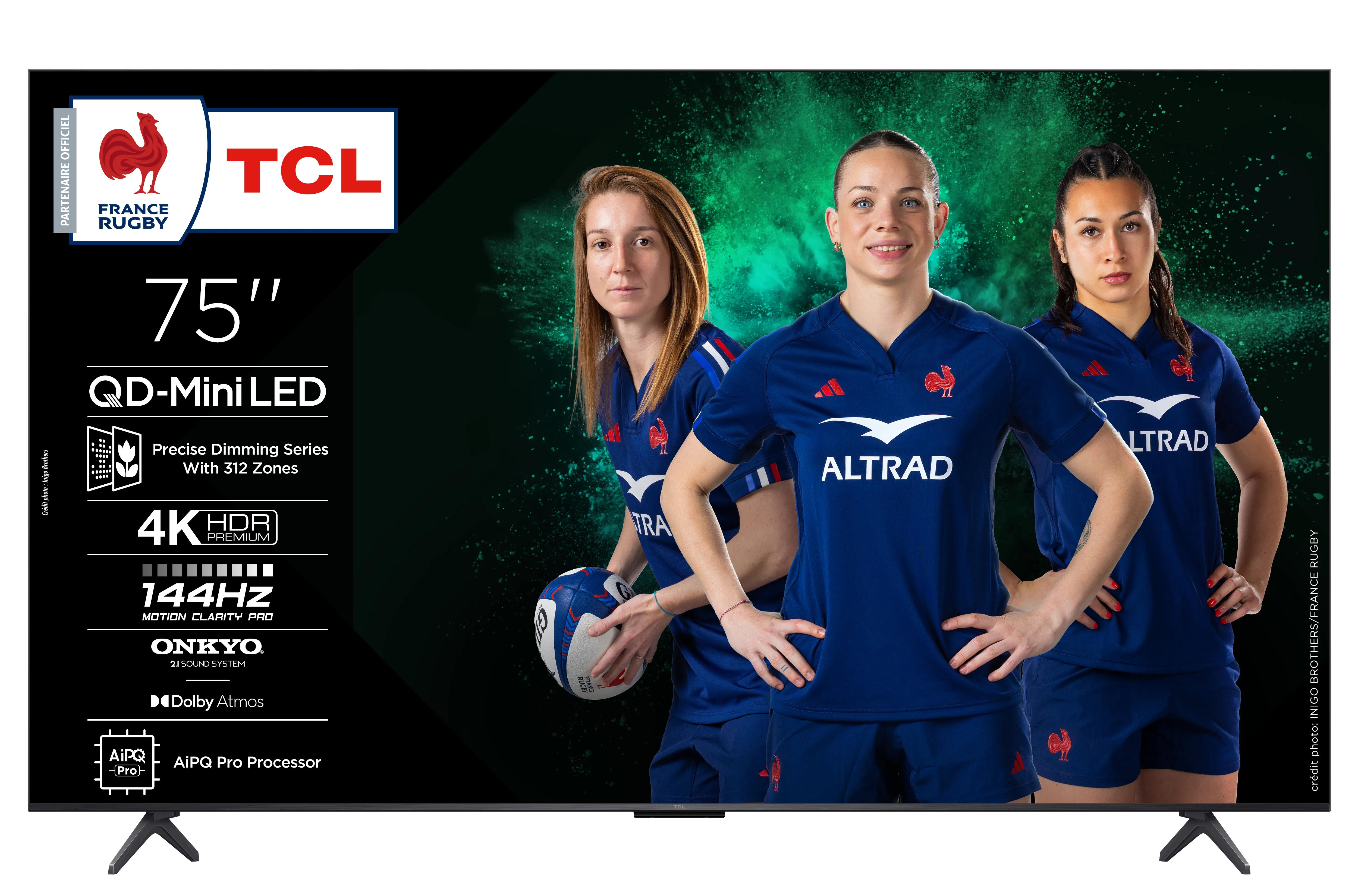 TCL 75C6K 75" 4K QD Mini LED Google TV, 144 Hz, Dolby Vision IQ, HDR10+ TCL 75C6K 75" 4K QD Mini LED Google TV, 144 Hz, Dolby Vision IQ, HDR10+