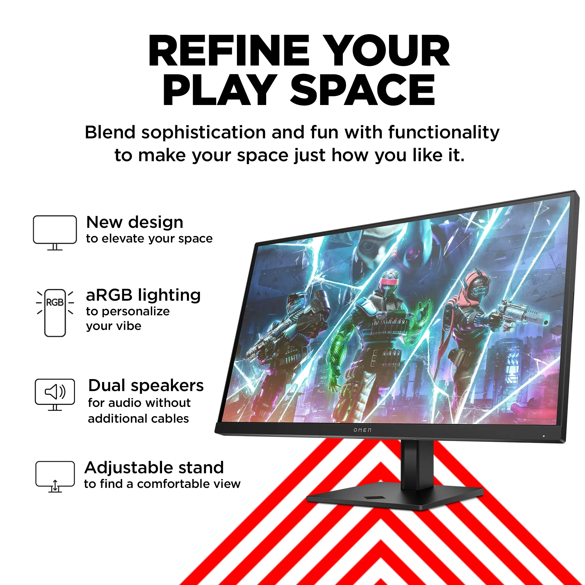 HP 27&quot; Omen 27s Full HD, IPS -pelin&auml;ytt&ouml;