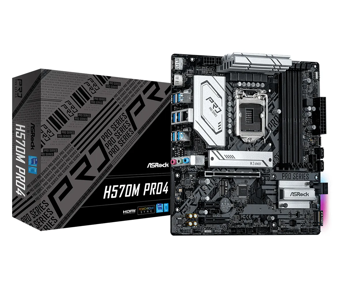 ASRock H570M Pro4 mATX - motherboard