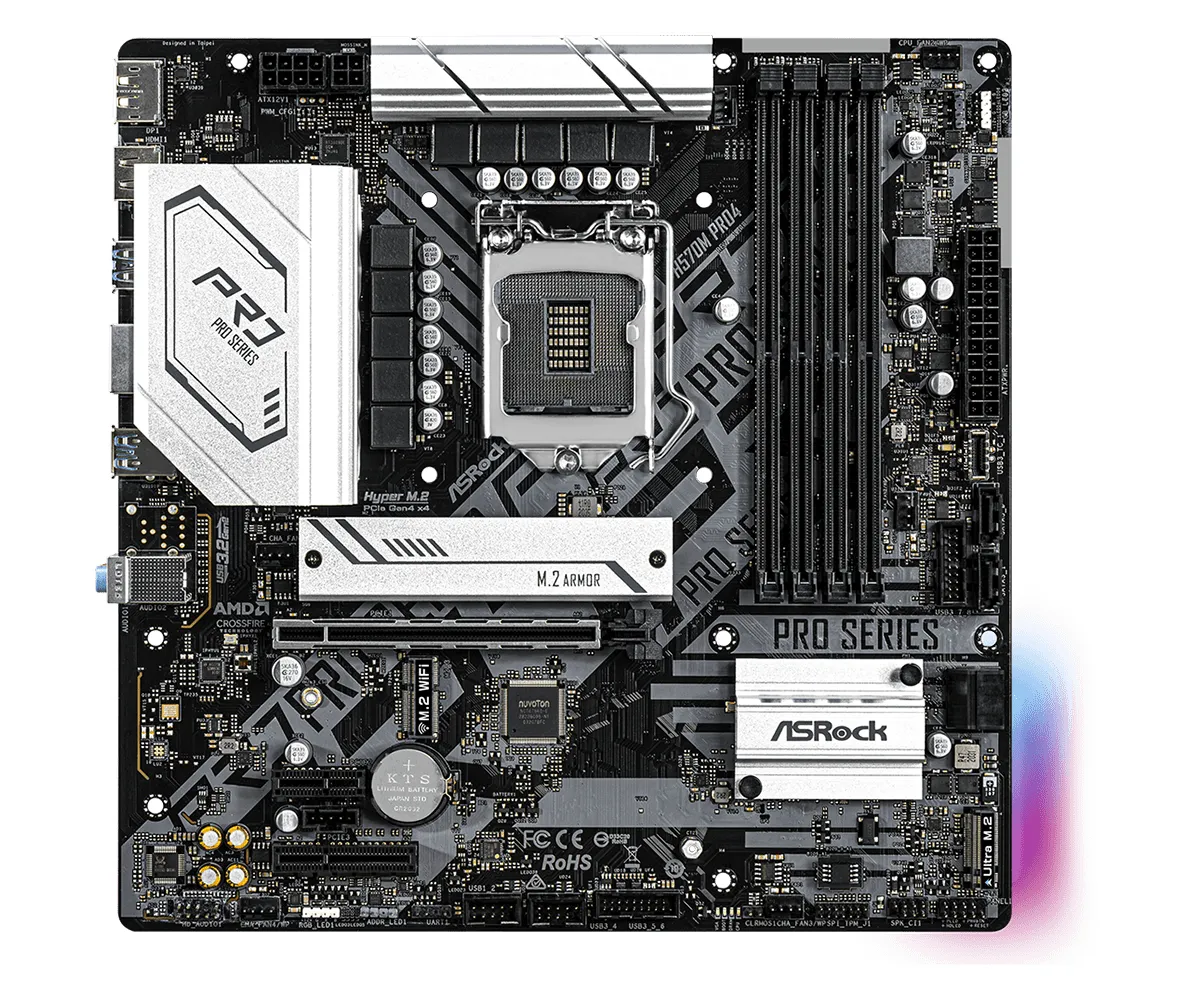 ASRock H570M Pro4 mATX - motherboard